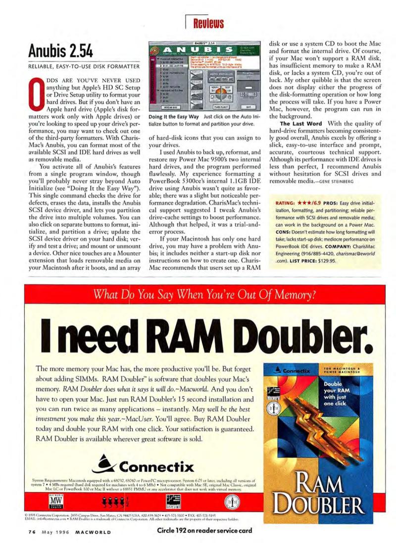 MacWorld9605May1996 — page 82