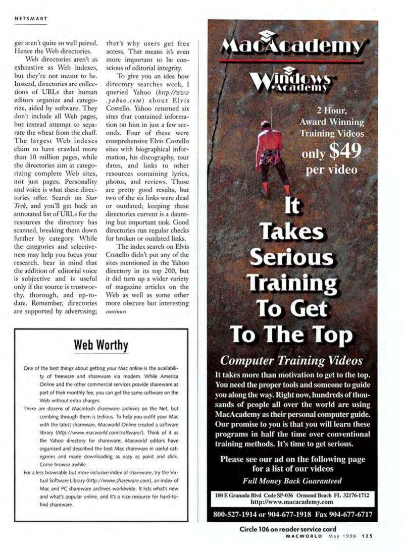 MacWorld9605May1996 — page 137