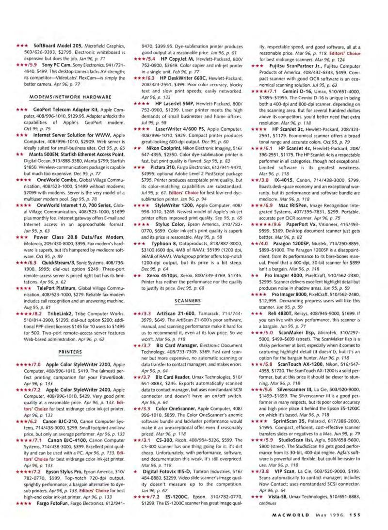 MacWorld9605May1996 — page 169