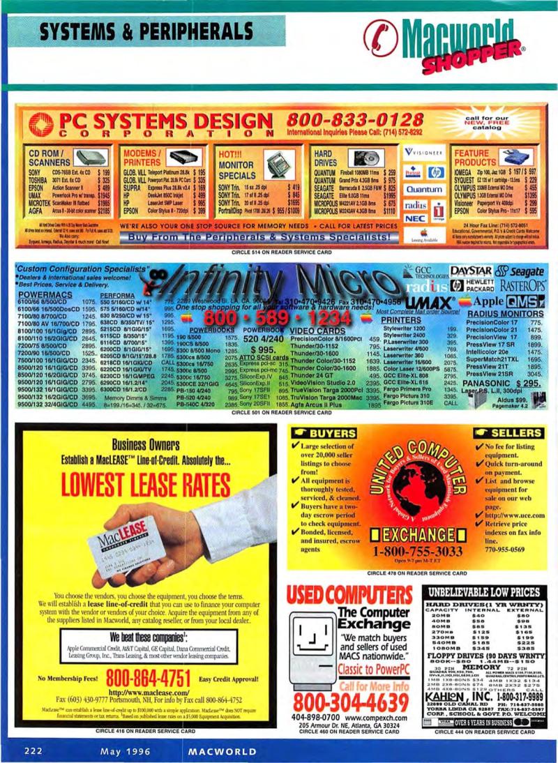 MacWorld9605May1996 — page 238