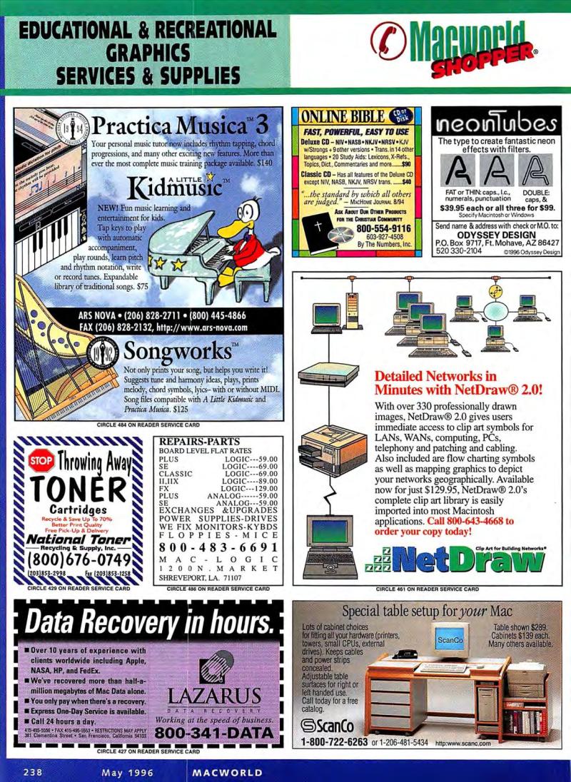 MacWorld9605May1996 — page 254