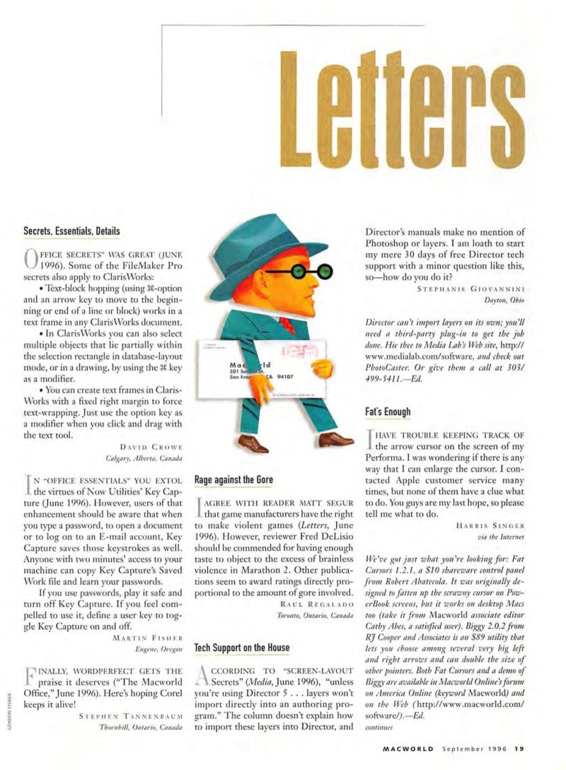 MacWorld9609September1996 — page 21