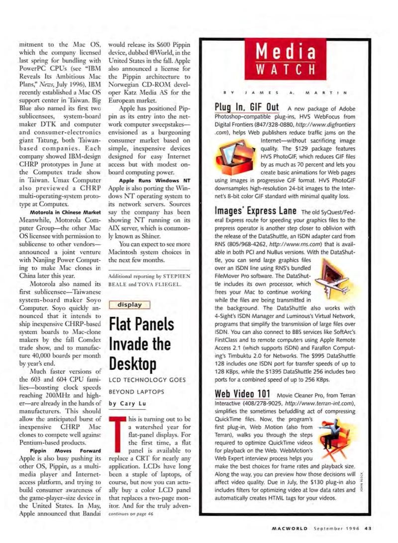 MacWorld9609September1996 — page 45
