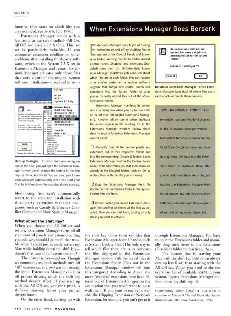MacWorld9609September1996 — page 154