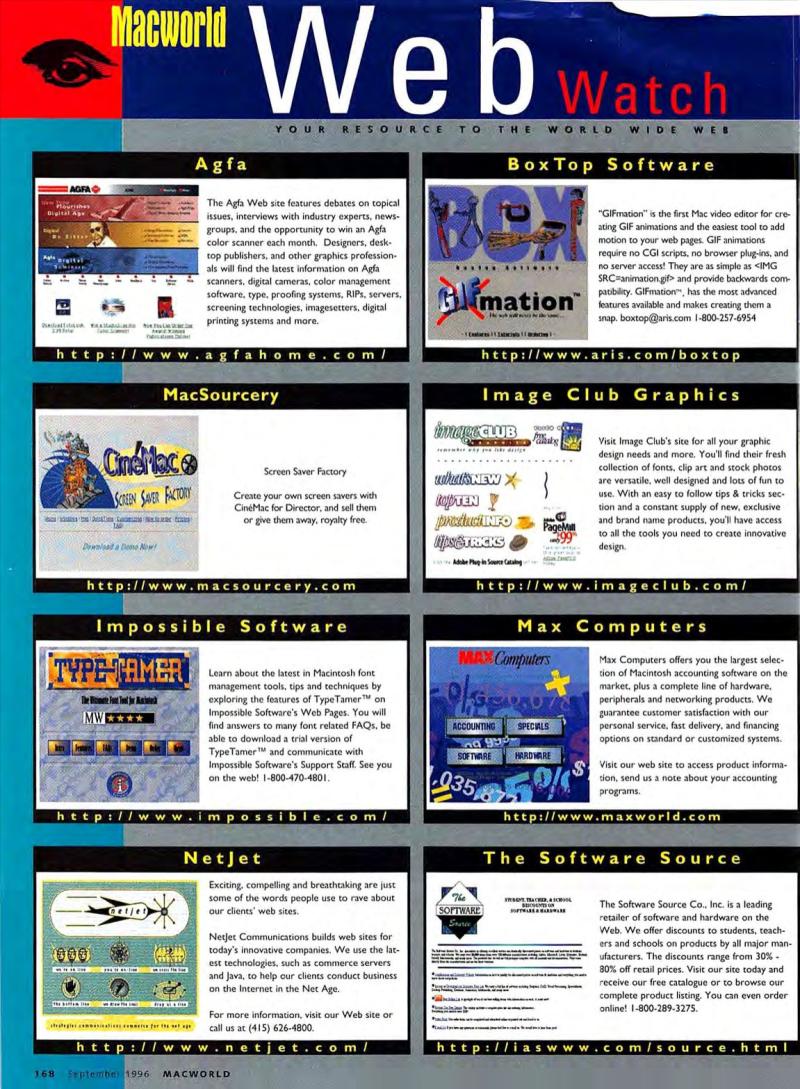 MacWorld9609September1996 — page 170