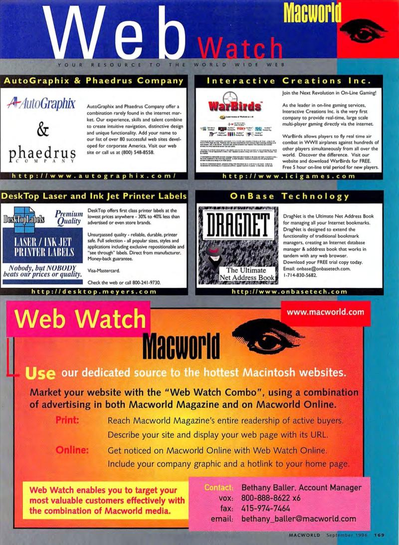 MacWorld9609September1996 — page 171