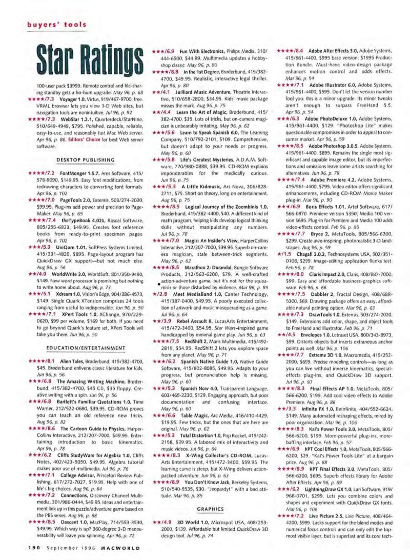 MacWorld9609September1996 — page 192