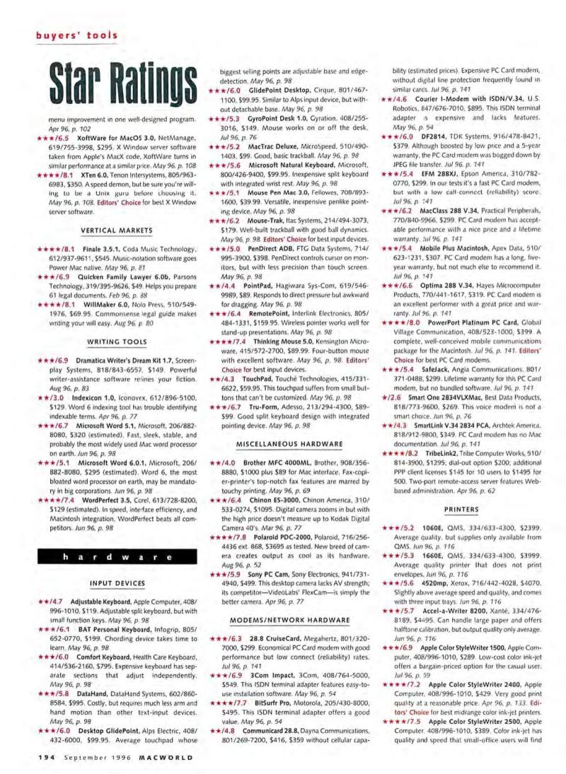 MacWorld9609September1996 — page 196