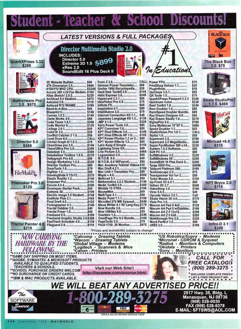 MacWorld9609September1996 — page 250
