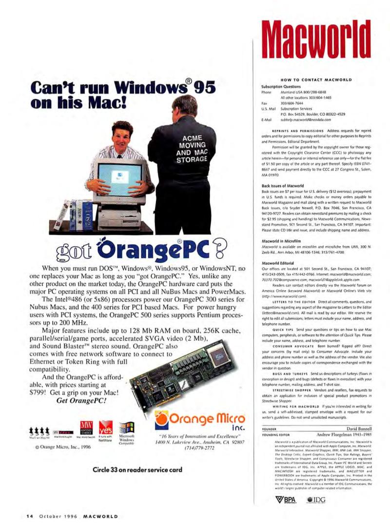 MacWorld9610October1996 — page 16