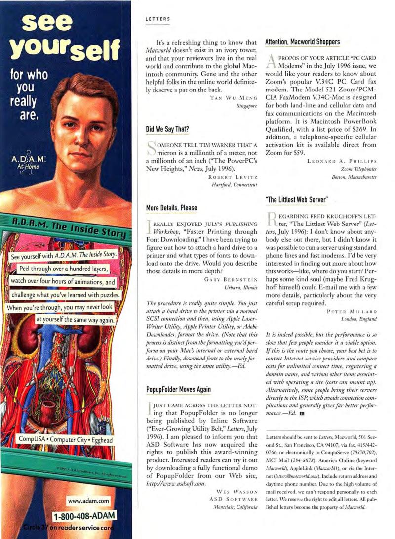 MacWorld9610October1996 — page 24