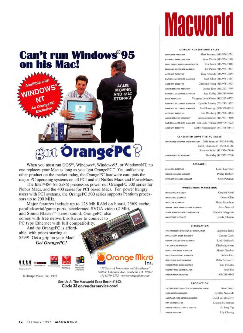MacWorld9702February1997 — page 16