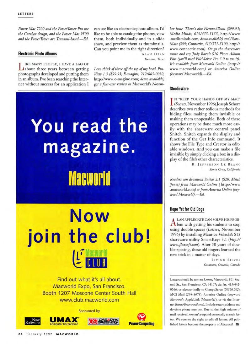 MacWorld9702February1997 — page 28