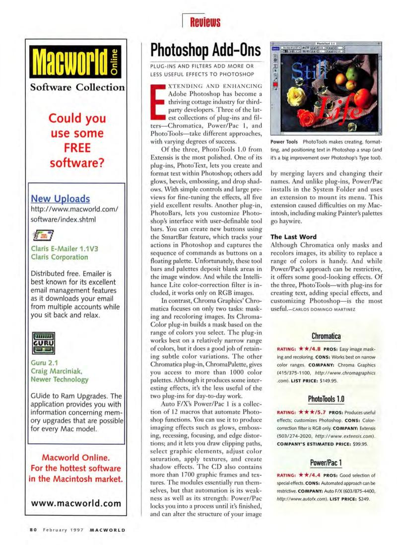 MacWorld9702February1997 — page 84