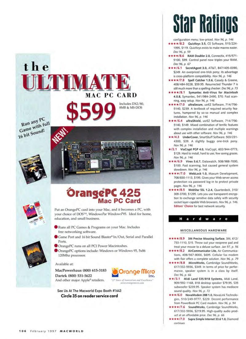 MacWorld9702February1997 — page 110