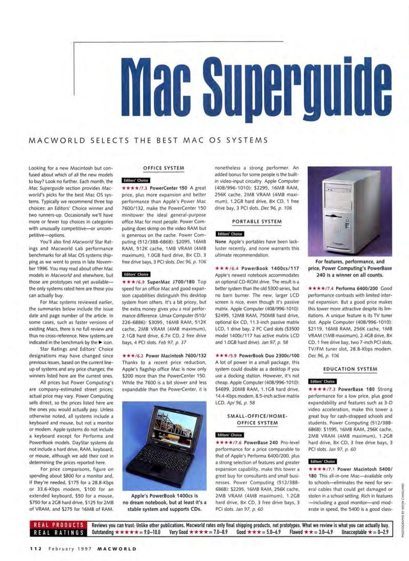 MacWorld9702February1997 — page 116
