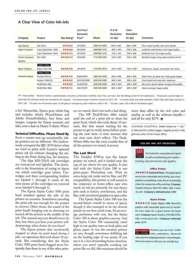 MacWorld9702February1997 — page 148