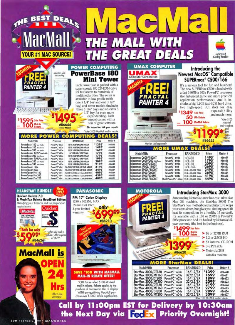 MacWorld9702February1997 — page 204