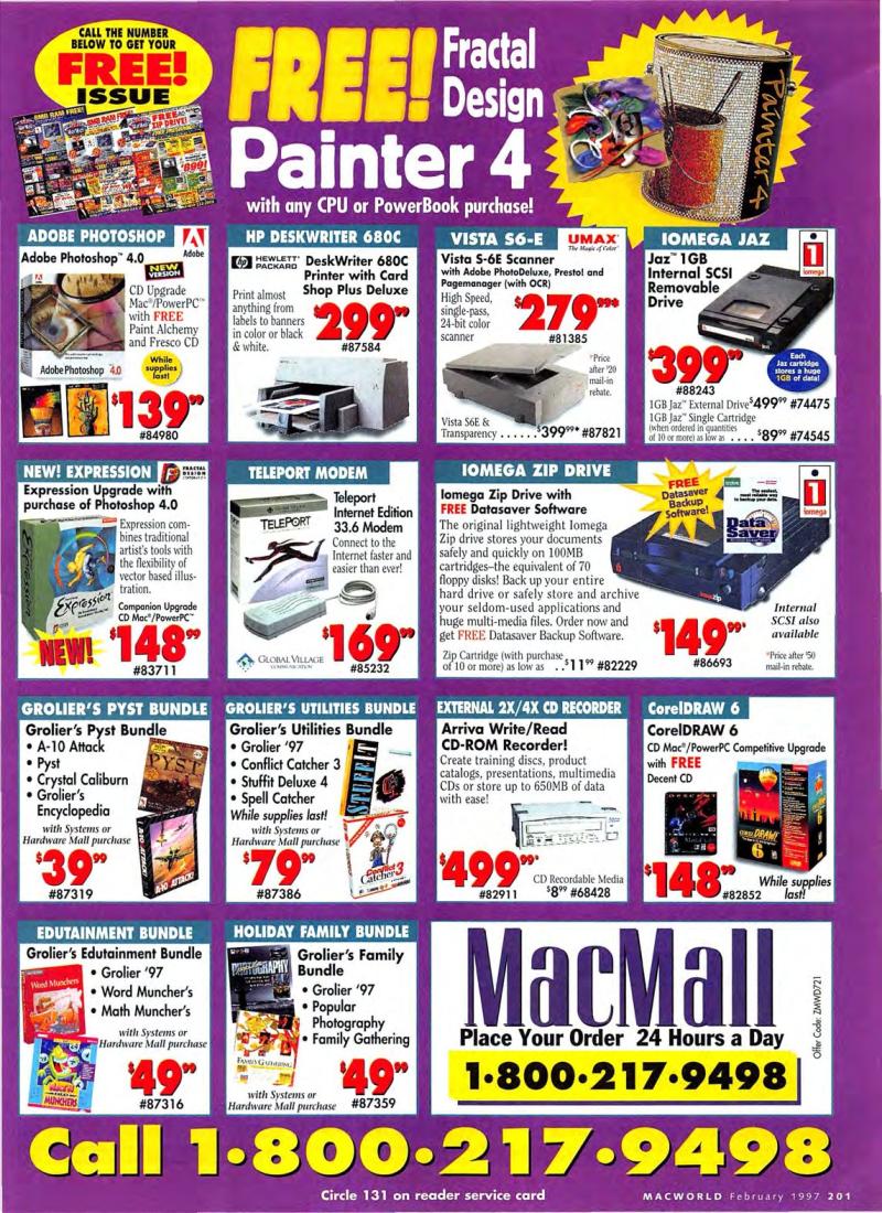 MacWorld9702February1997 — page 205