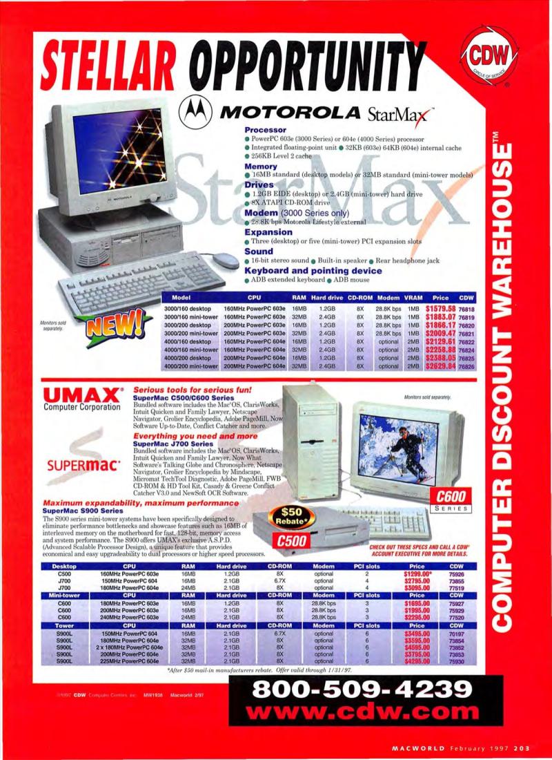 MacWorld9702February1997 — page 207