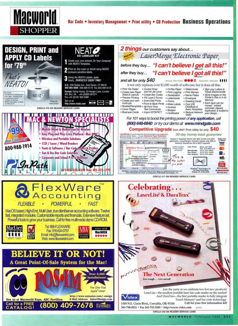 MacWorld9702February1997 — page 237