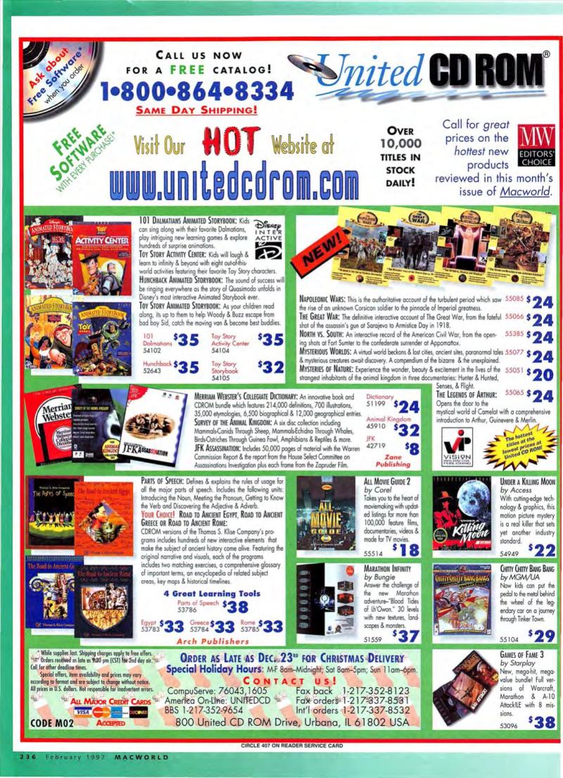 MacWorld9702February1997 — page 240