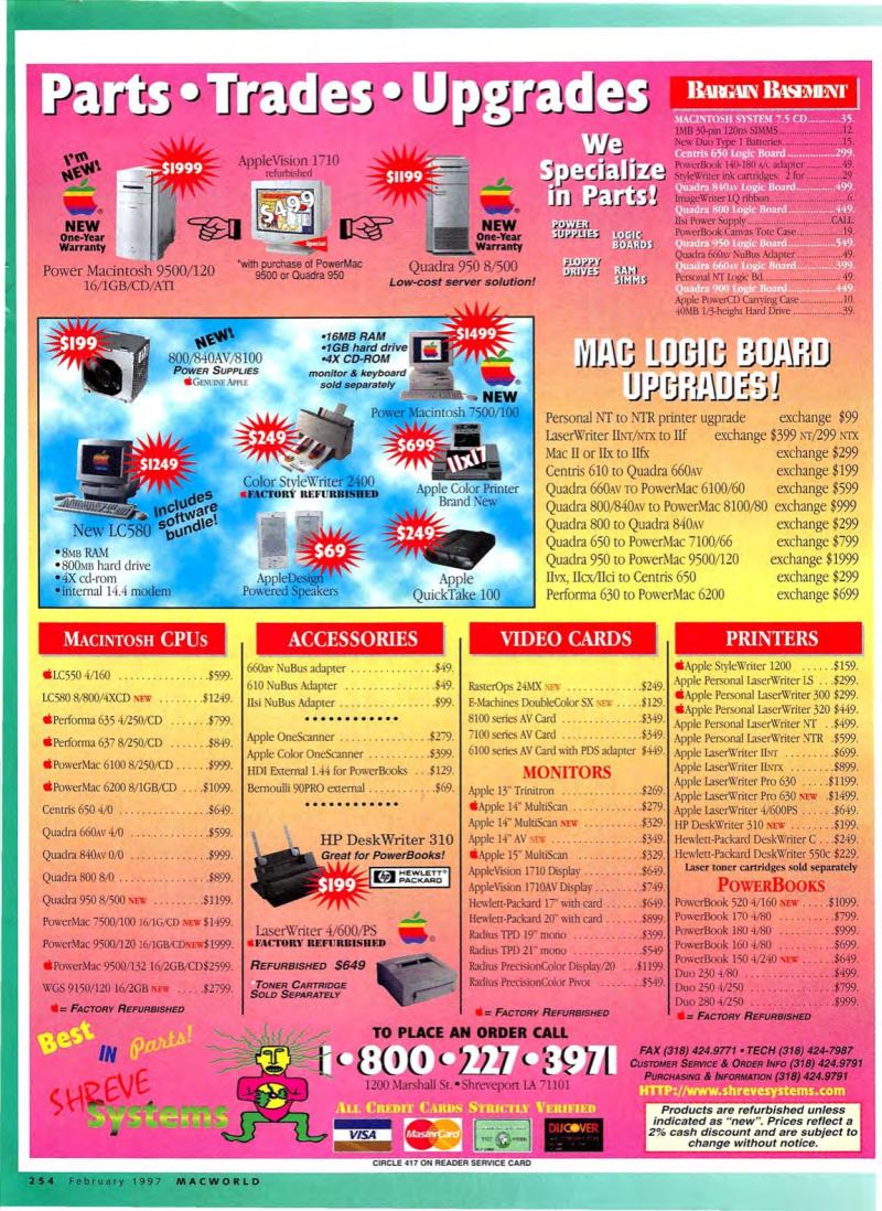 MacWorld9702February1997 — page 258