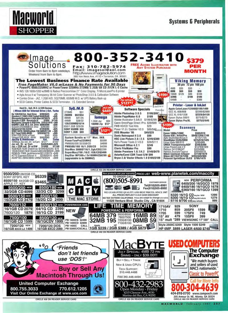 MacWorld9702February1997 — page 261