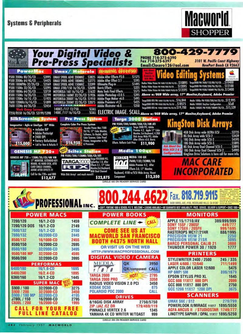 MacWorld9702February1997 — page 266