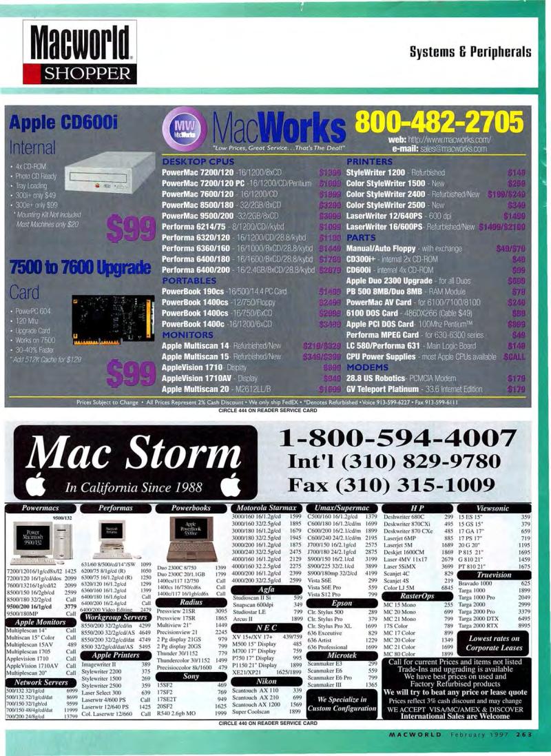 MacWorld9702February1997 — page 267