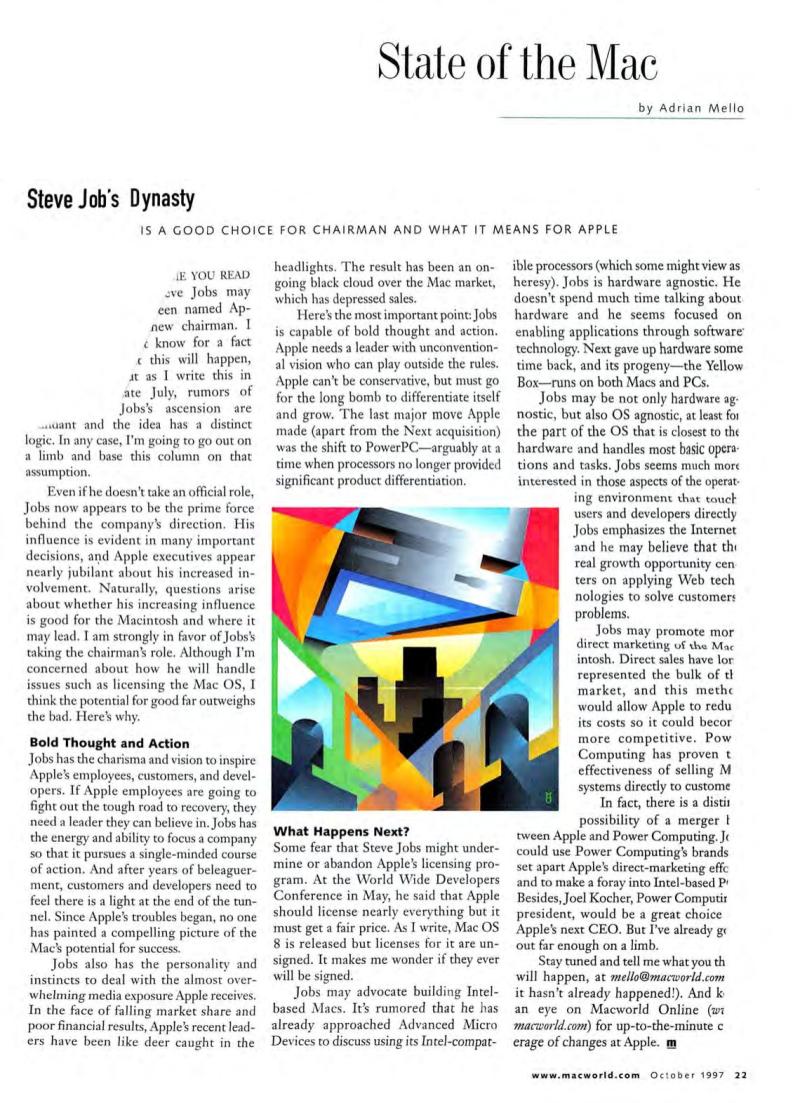 MacWorld9710October1997 — page 27