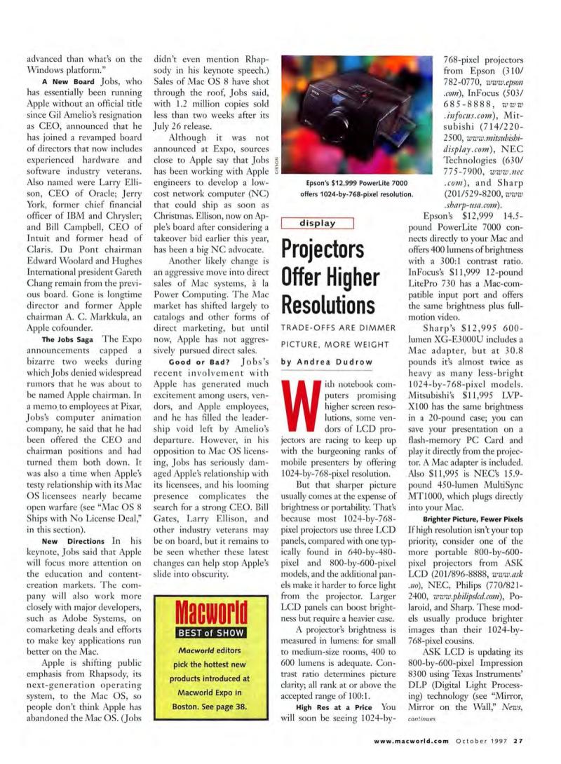 MacWorld9710October1997 — page 31
