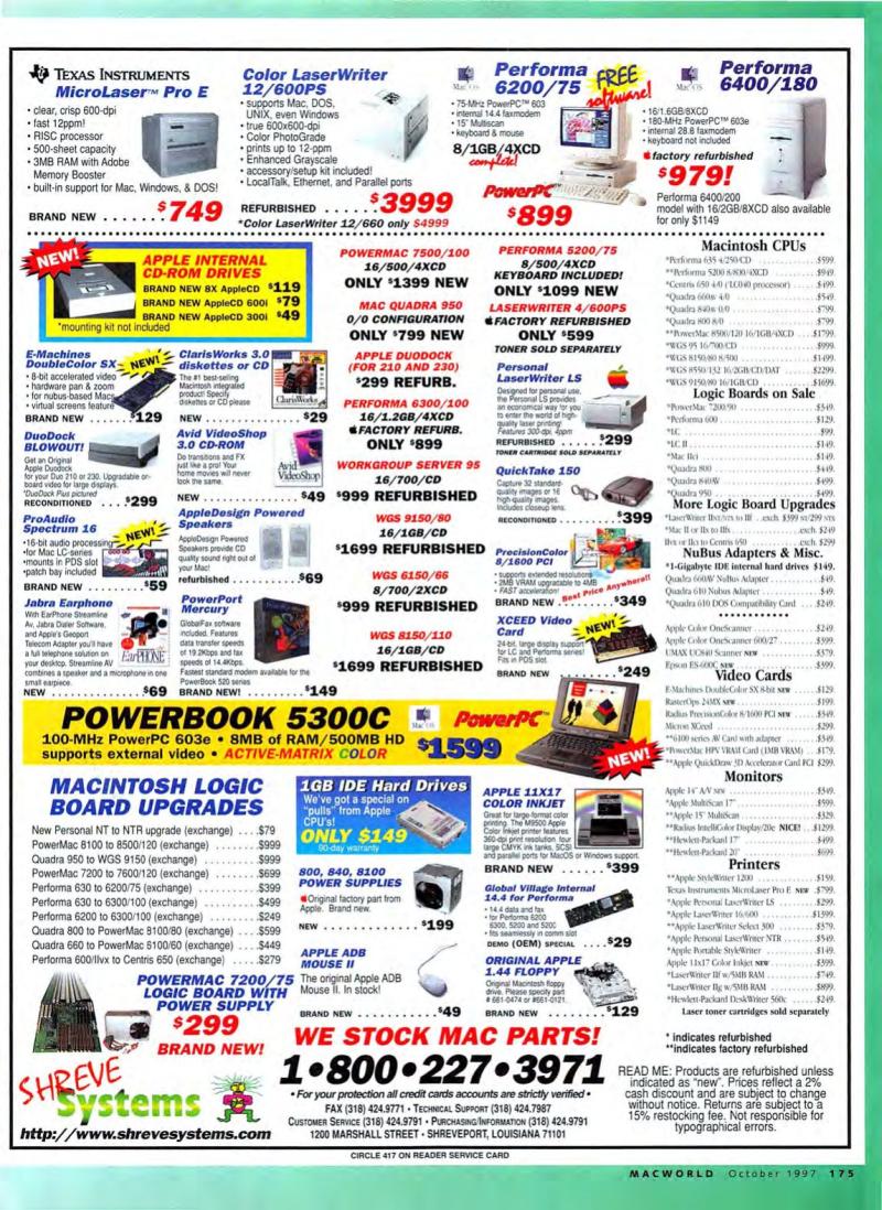 MacWorld9710October1997 — page 167
