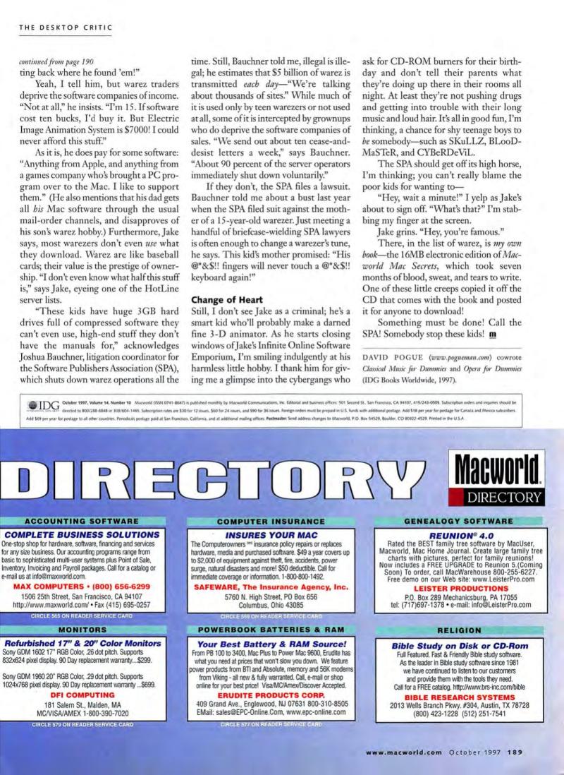 MacWorld9710October1997 — page 181