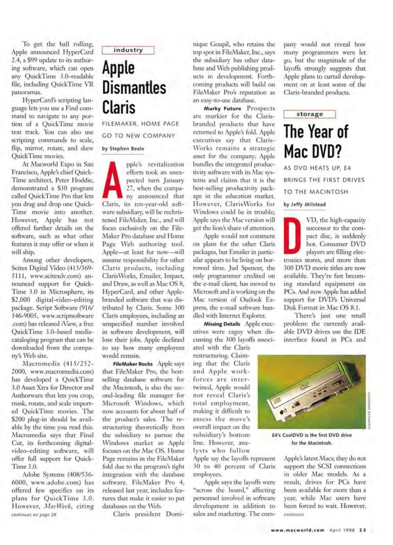 MacWorld9804April1998 — page 25