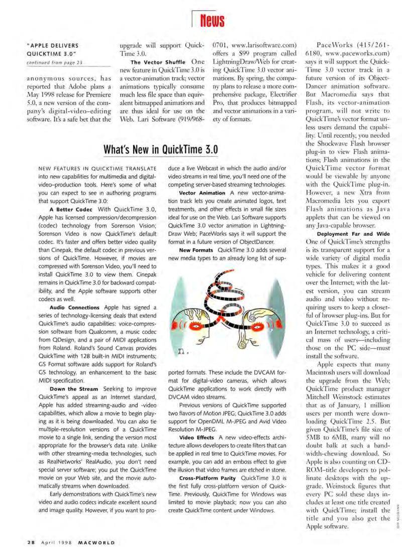 MacWorld9804April1998 — page 30