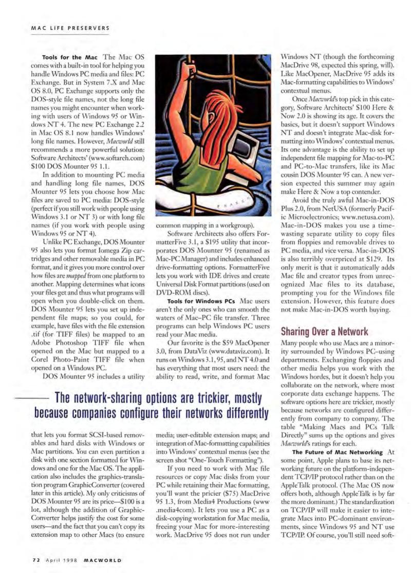 MacWorld9804April1998 — page 74