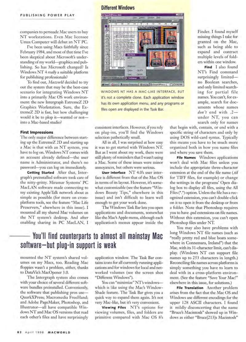 MacWorld9804April1998 — page 84