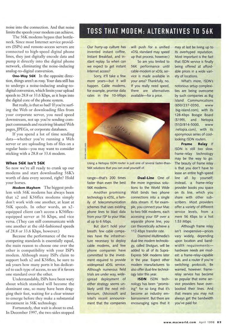 MacWorld9804April1998 — page 91