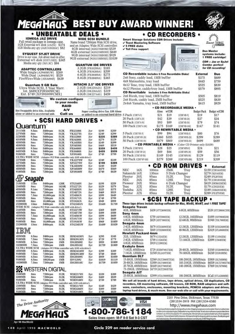 MacWorld9804April1998 — page 144