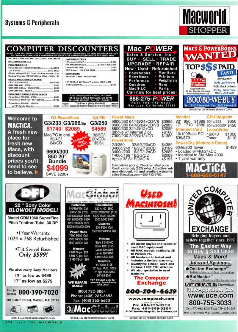 MacWorld9804April1998 — page 156