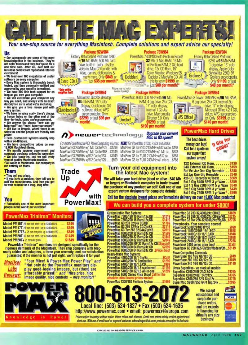 MacWorld9804April1998 — page 161
