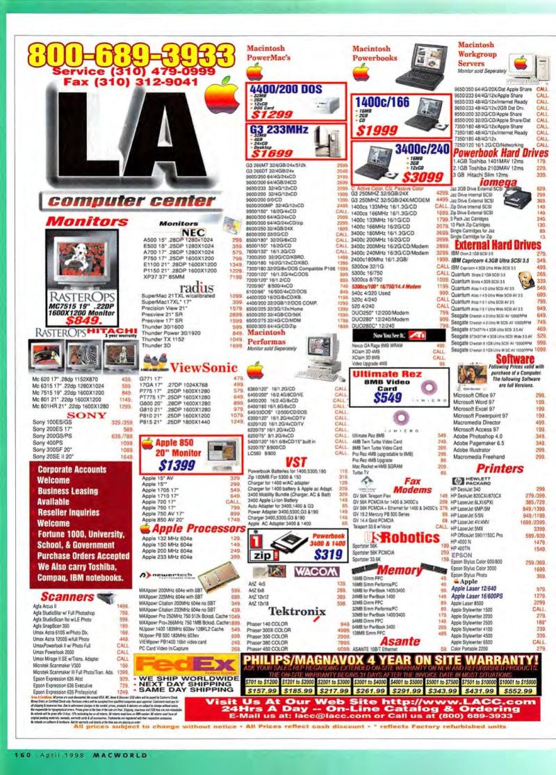 MacWorld9804April1998 — page 164