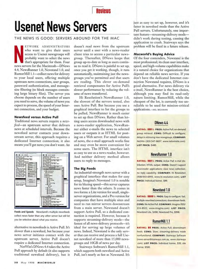 MacWorld9805May1998 — page 40