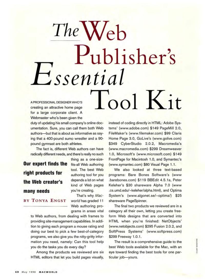 MacWorld9805May1998 — page 72