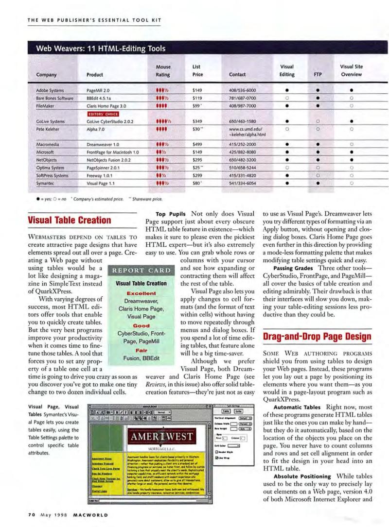 MacWorld9805May1998 — page 74
