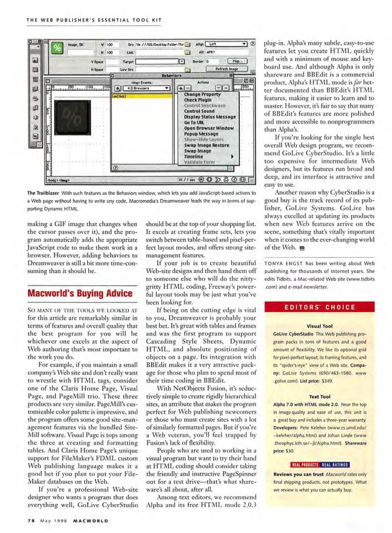 MacWorld9805May1998 — page 82