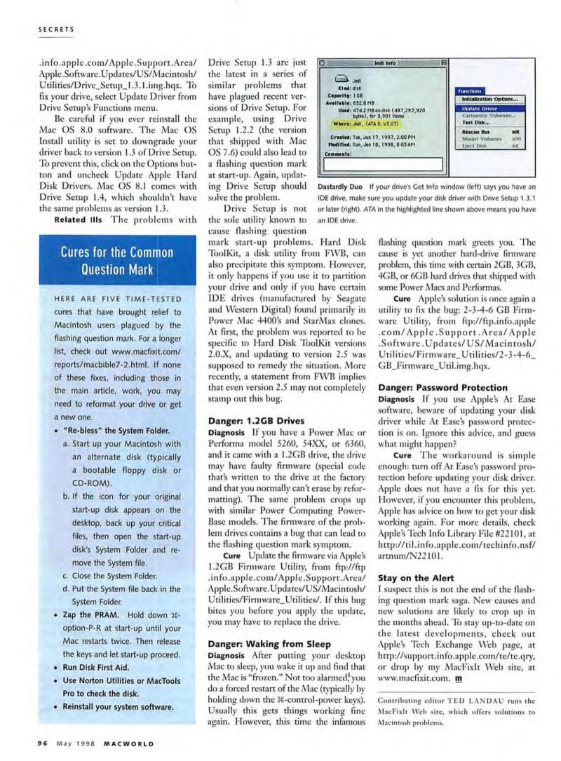 MacWorld9805May1998 — page 100