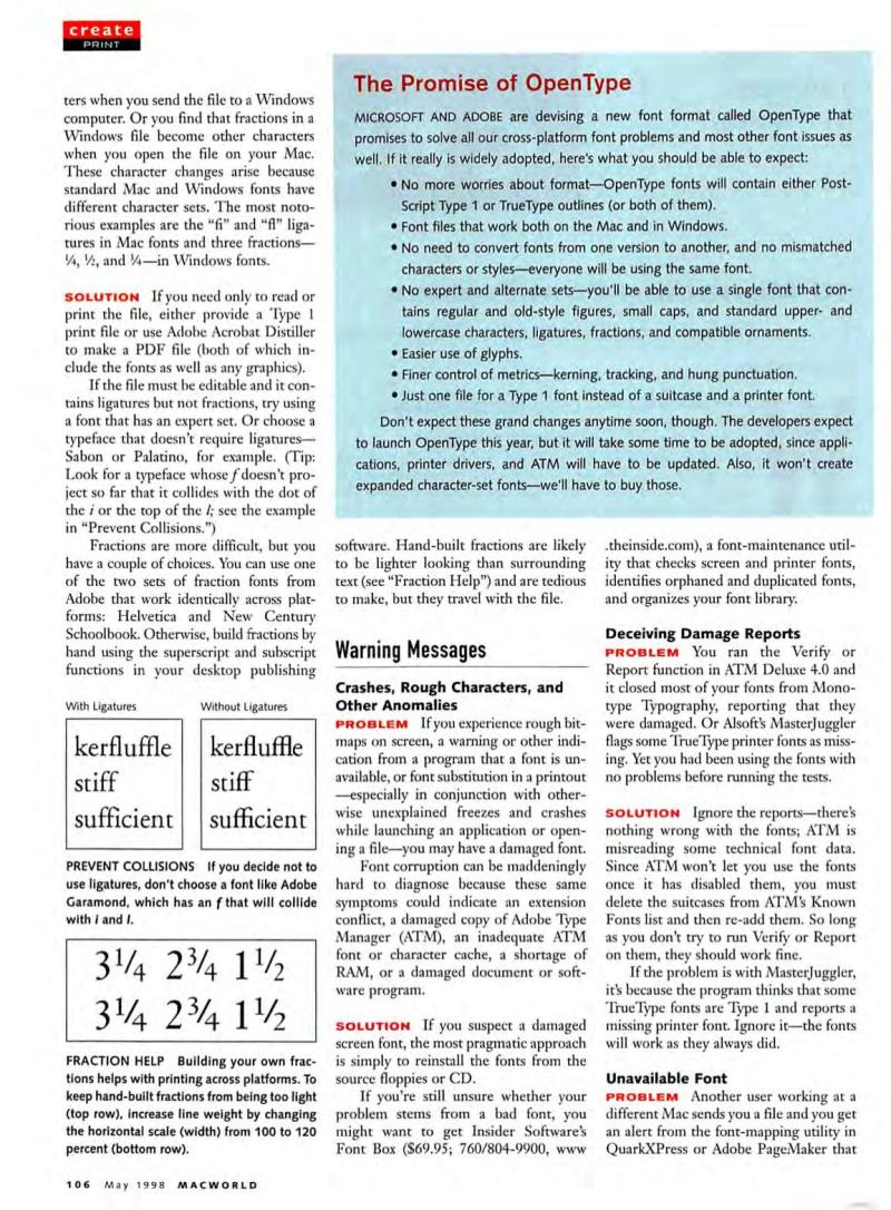 MacWorld9805May1998 — page 110