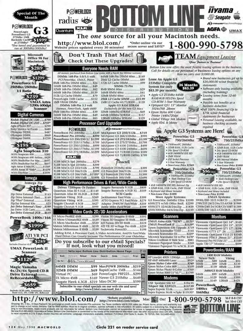 MacWorld9805May1998 — page 130